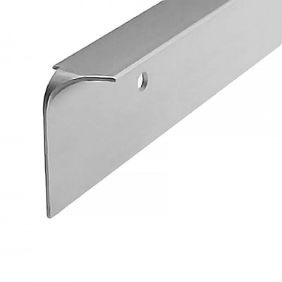 Ενωτικό πάγκων Αλουμινίου με κούρμπα για γωνιακή ένωση πάγκων 4cm x 90cm