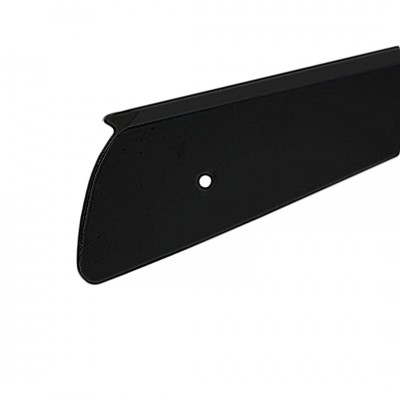 Σόκορο πάγκου κουζίνας Αλουμινίου σε χρώμα Μαύρο βιδωτό 4cm x 90cm