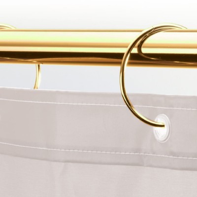 Κρίκοι Κουρτινών Μεταλλικοί 12τεμ Χρυσοί RINGO SMALL – 20592