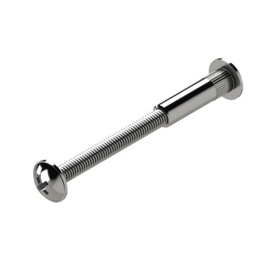 Συνδετήρες Επίπλων Ø8 Νίκελ (1 τεμάχιο) 70-80mm