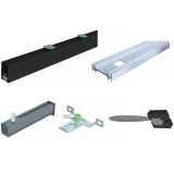 Σύστημα Ολίσθησης Ηλεκτρομαγνητικό για Χωνευτή Ξύλινη Πόρτα ≥730mm Πλάτος και 100kg Βάρος Πόρτας για Ξύλο 34-45mm Πάχος E-Space Χωνευτή Ξύλινη