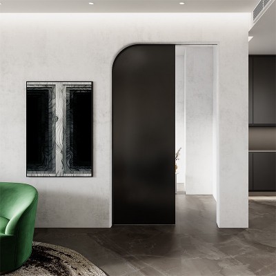 Σύστημα Ολίσθησης Ηλεκτρομαγνητικό για Χωνευτή Ξύλινη Πόρτα ≥730mm Πλάτος και 100kg Βάρος Πόρτας για Ξύλο 34-45mm Πάχος E-Space Χωνευτή Ξύλινη