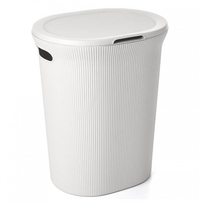 Καλάθι Απλύτων BOABAB 40 L από Πλαστικό σε Χρώμα Λευκό 22418