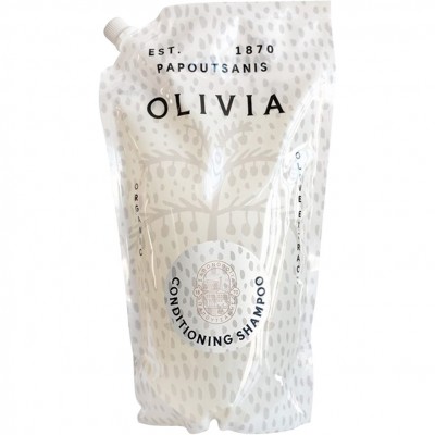 Σαμπουάν & Κρέμα μαλλιών σε Σακουλάκι για Αναπλήρωση Refill 1100ml Papoutsanis Olivia 7347206