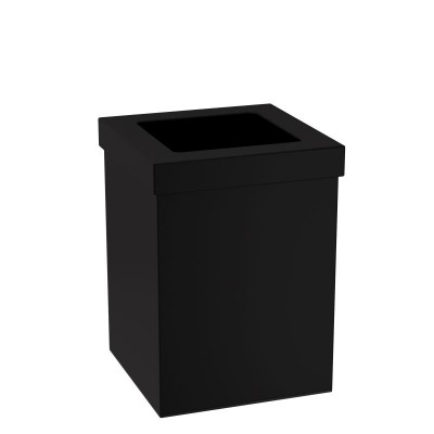 Καλάθι Γραφείου / Δωματίου 12 Lit - Matt Black, Pam & Co, W20 x D20 x H30 (cm), 202030-403