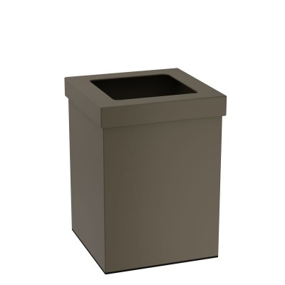 Καλάθι Γραφείου / Δωματίου 12 Lit - Matt Light Bronze, Pam & Co, W20 x D20 x H30 (cm), 202030-963