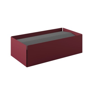 Θήκη Χειροπετσετών Ζικ-Ζακ - Matt Bordeaux, Pam & Co, W25 x D13 x H7,5 (cm), 121-153