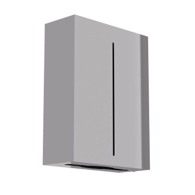 Επιτοίχια Θήκη για Χειροπετσέτες Ζικ-Ζακ - Inox, Pam & Co, W28,5 x D10 x H37 (cm), 122-001