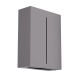 Επιτοίχια Θήκη για Χειροπετσέτες Ζικ-Ζακ - Matt Concrete Grey, Pam & Co, W28,5 x D10 x H37 (cm), 122-163
