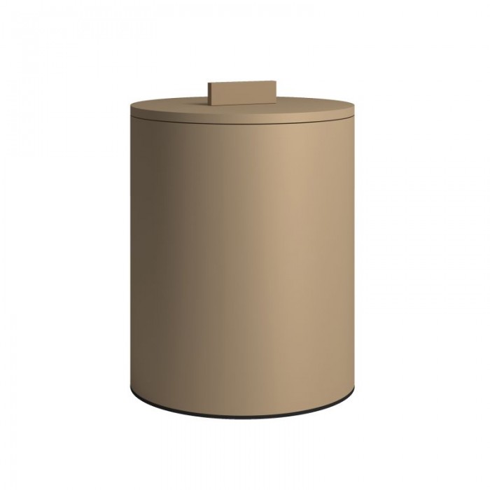 Κάδος Απορριμμάτων Πάγκου 6 Lit - Matt Beige, Pam & Co, Ø20 x H25 (cm), 2326-103