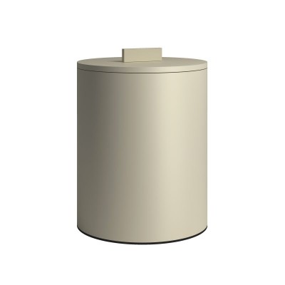 Κάδος Απορριμμάτων Πάγκου 6 Lit - Matt Ivory, Pam & Co, Ø20 x H25 (cm), 2326-703