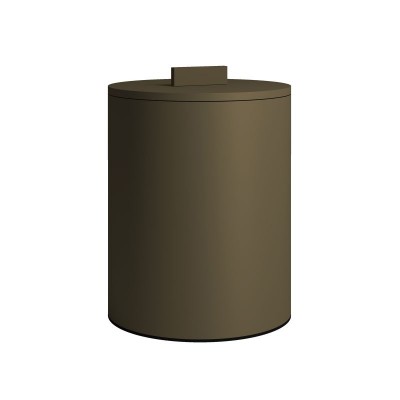 Κάδος Απορριμμάτων Πάγκου 6 Lit - Matt Light Bronze, Pam & Co, Ø20 x H25 (cm), 2326-963