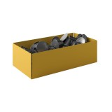 Θήκη για Κάψουλες - Matt Yellow, Pam & Co, W25 x D13 x H7,5 (cm), 117-603