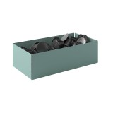 Θήκη για Κάψουλες - Matt Turquoise, Pam & Co, W25 x D13 x H7,5 (cm), 117-913