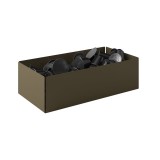 Θήκη για Κάψουλες - Matt Light Bronze, Pam & Co, W25 x D13 x H7,5 (cm), 117-963