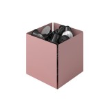 Θήκη για Κάψουλες - Matt Pink, Pam & Co, W13 x D13 x H13 (cm), 116-303