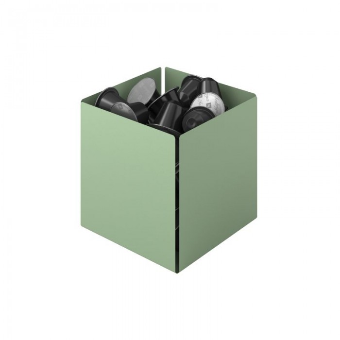 Θήκη για Κάψουλες - Matt Mint, Pam & Co, W13 x D13 x H13 (cm), 116-903