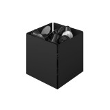 Θήκη για Κάψουλες - Matt Black, Pam & Co, W13 x D13 x H13 (cm), 116-403