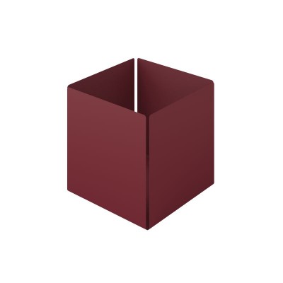 Θήκη Οργάνωσης Κύβος - Matt Bordeaux, Pam & Co, W13 x D13 x H13 (cm), 118-153