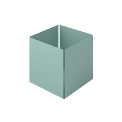Θήκη Οργάνωσης Κύβος - Matt Turquoise, Pam & Co, W13 x D13 x H13 (cm), 118-913