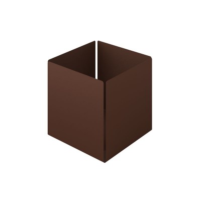 Θήκη Οργάνωσης Κύβος - Matt Wenge, Pam & Co, W13 x D13 x H13 (cm), 118-943