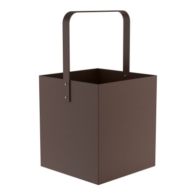 Ξυλιέρα - Matt Wenge, Pam & Co, W40 x D40 x H75 (cm), 4045-943