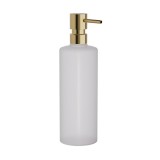 Επαγγελματικό Dispenser, 650ml - Brushed Gold, Pam & Co, Ø7 x H25 (cm), 100-023