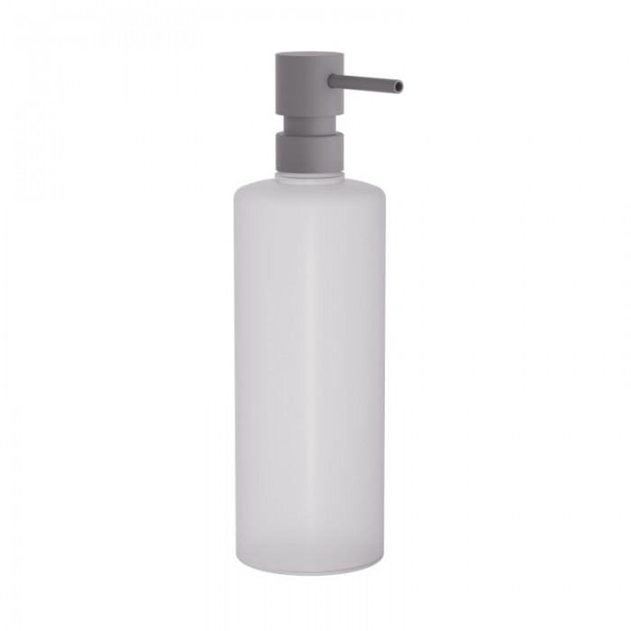 Επαγγελματικό Dispenser, 650ml - Matt Concrete Grey, Pam & Co, Ø7 x H25 (cm), 100-163