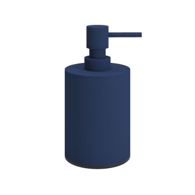 Dispenser (350ml) - Matt Navy Blue, Pam & Co, Ø8 x H15 (cm), 90-203