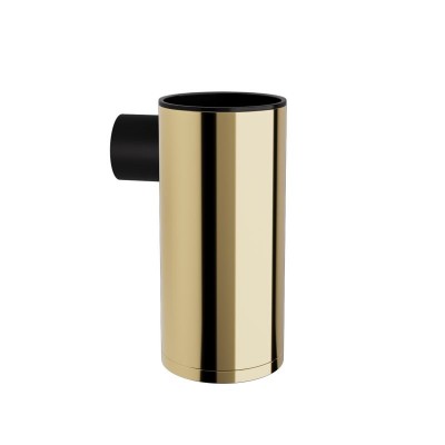 Επιτοίχια Ποτηροθήκη - Gold, Pam & Co, Ø6 x H12 (cm), 86-024
