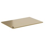 Διακοσμητικός Δίσκος (Ortho) - Brushed Gold, Pam & Co, W30 x D20 x H1 (cm), 3020-023
