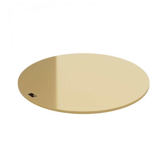 Διακοσμητικός Δίσκος - Gold, Pam & Co, Ø25 x H1 (cm), 525-024