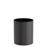 Καλάθι Γραφείου / Δωματίου 6 Lit - Matt Anthracite, Pam & Co, Ø20 x H24 (cm), 2024-113