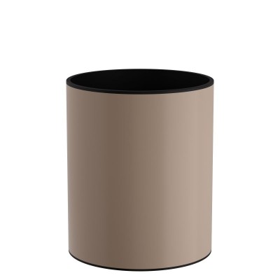 Καλάθι Γραφείου / Δωματίου 15 Lit - Matt Beige, Pam & Co, Ø25 x H30 (cm), 2530-103