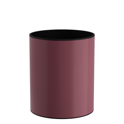 Καλάθι Γραφείου / Δωματίου 15 Lit - Matt Bordeaux, Pam & Co, Ø25 x H30 (cm), 2530-153