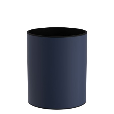 Καλάθι Γραφείου / Δωματίου 15 Lit - Matt Navy Blue, Pam & Co, Ø25 x H30 (cm), 2530-203