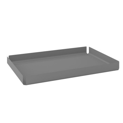 Διακοσμητικός Δίσκος (Ortho) - Matt Concrete Grey, Pam & Co, W30 x D20 x H3 (cm), 33020-163