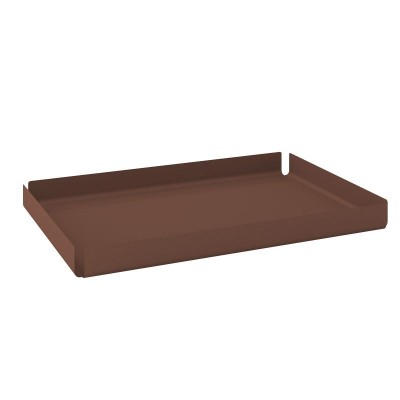 Διακοσμητικός Δίσκος (Ortho) - Matt Wenge, Pam & Co, W30 x D20 x H3 (cm), 33020-943