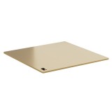 Διακοσμητικός Δίσκος (Square) - Brushed Gold, Pam & Co, W30 x D30 x H1 (cm), 3030-023