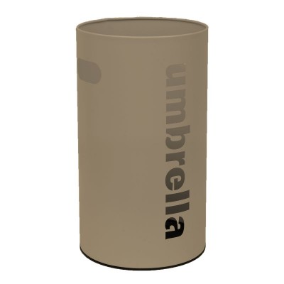 Ομπρελοθήκη - Matt Beige, Pam & Co, Ø25 x H45 (cm), 22-103