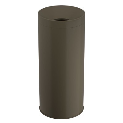 Επαγγελματικός Κάδος Απορριμμάτων 65 Lit - Matt Light Bronze, Pam & Co, Ø34 x H70 (cm), 65-3470-963