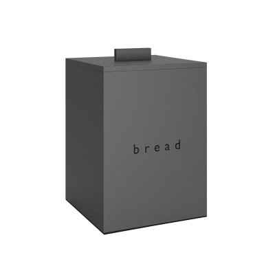 Ψωμιέρα - Matt Concrete Grey, Pam & Co, W18 x D18 x H25 (cm), 1820-163