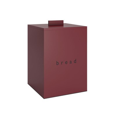 Ψωμιέρα - Matt Bordeaux, Pam & Co, W18 x D18 x H25 (cm), 1820-153