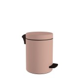 Χαρτοδοχείο 3 Lit, Soft Close - Matt Dusty Pink, Pam & Co, Ø18 x H25 (cm), 03-601-304