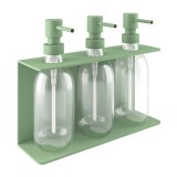 Επιτοίχια Dispenser (3 x 300ml) - Matt Mint, Pam & Co, W25 x D7.5 x H20 (cm), 251375-903