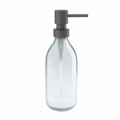 Dispenser (300ml) - Matt Anthracite, Pam & Co, Ø6.5 x H20 (cm), 79-113