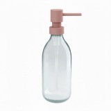 Dispenser (300ml) - Matt Dusty Pink, Pam & Co, Ø6.5 x H20 (cm), 79-304