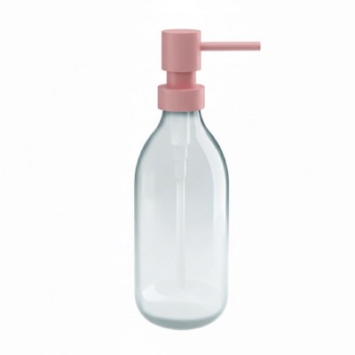 Dispenser (300ml) - Matt Pink, Pam & Co, Ø6.5 x H20 (cm), 79-303