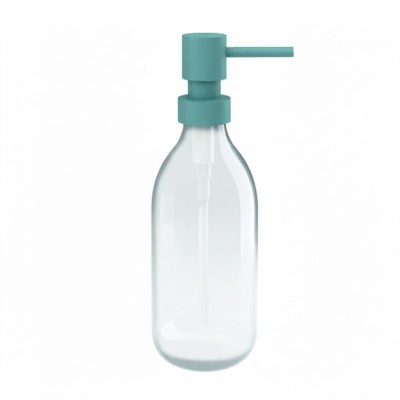 Dispenser (300ml) - Matt Turquoise, Pam & Co, Ø6.5 x H20 (cm), 79-913