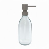 Dispenser (300ml) - Matt Concrete Grey, Pam & Co, Ø6.5 x H20 (cm), 79-163